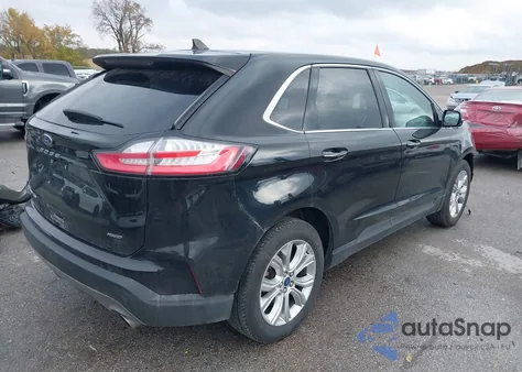 2021 Ford Edge Titanium из США, поврежденный, VIN 2FMPK4K93MBA12459